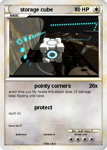 Pokemon storage cube