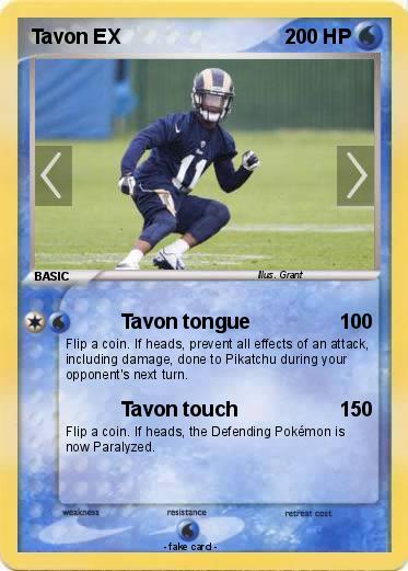 Pokemon Tavon EX