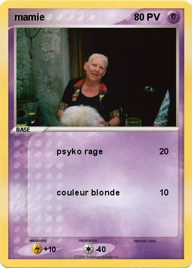 Pokemon mamie