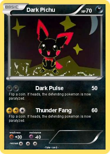Pokemon Dark Pichu