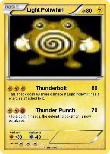 Pokemon Light Poliwhirl