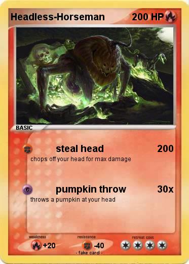 Pokemon Headless-Horseman
