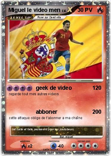 Pokemon Miguel le video men