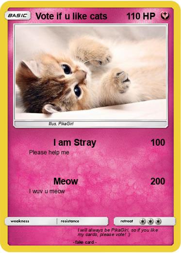 Pokemon Vote if u like cats