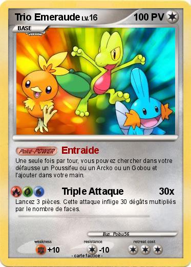 Pokemon Trio Emeraude