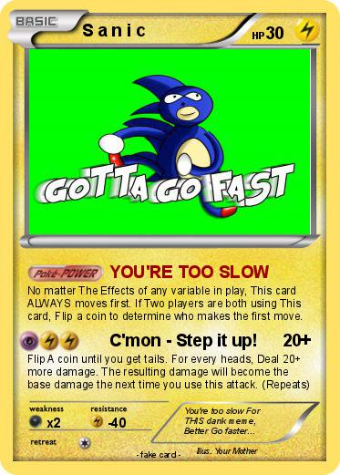 Pokemon S a n i c
