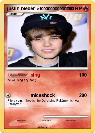 Pokemon justin bieber