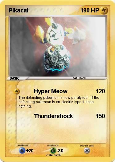 Pokemon Pikacat