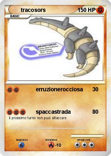 Pokemon tracosors