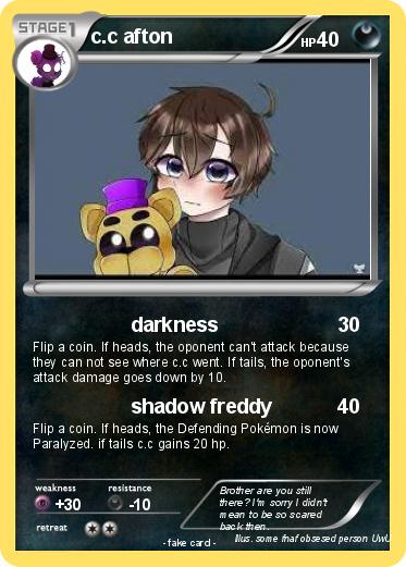 Pokemon c.c afton