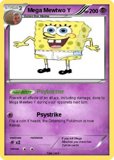 Pokemon Mega Mewtwo Y