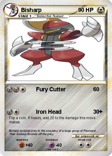 Pokemon Bisharp