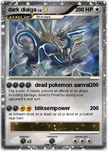 Pokemon dark dialga