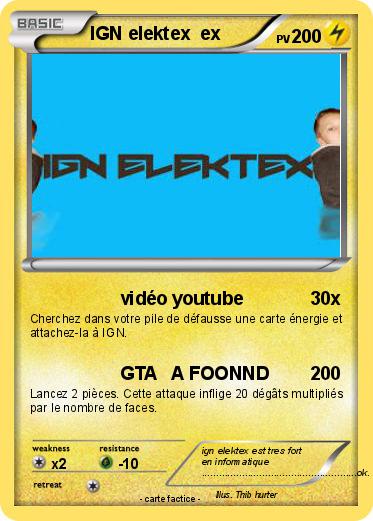 Pokemon IGN elektex  ex