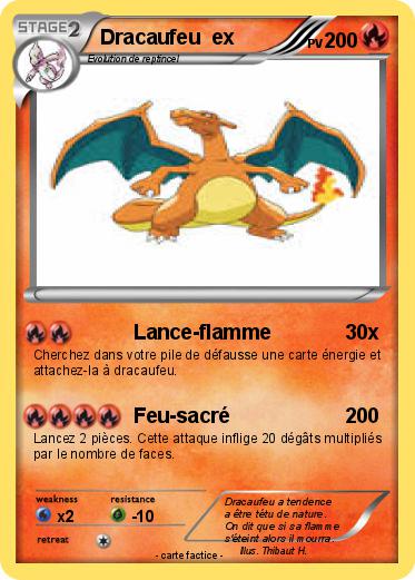 Pokemon Dracaufeu  ex