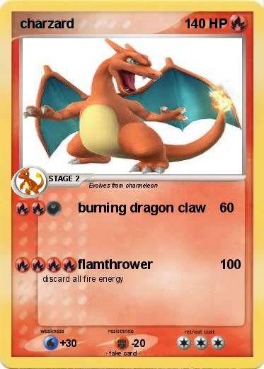 Pokemon charzard