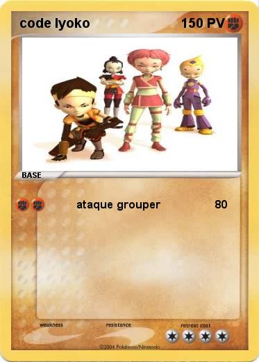 Pokemon code lyoko