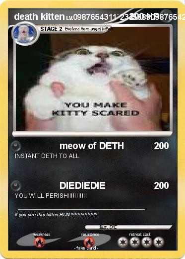 Pokemon death kitten