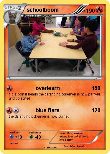 Pokemon schoolboom