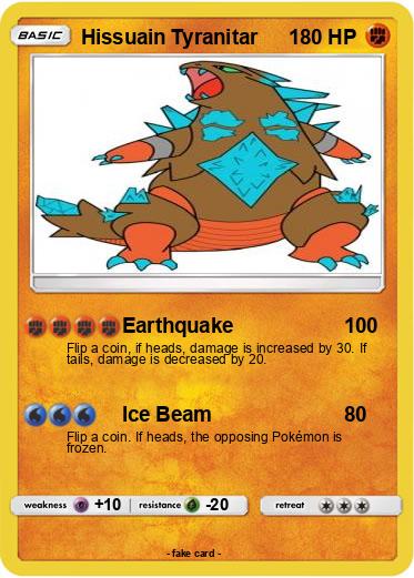 Pokemon Hissuain Tyranitar