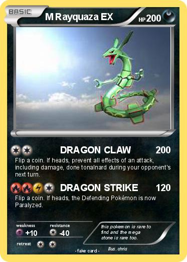 Pokemon M Rayquaza EX