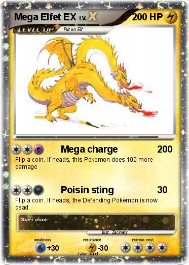 Pokemon Mega Elfet EX