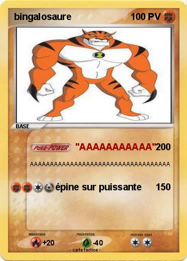Pokemon bingalosaure