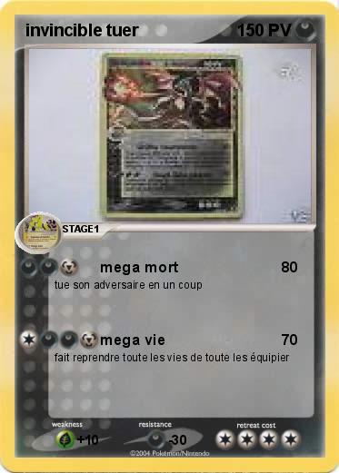 Pokemon invincible tuer