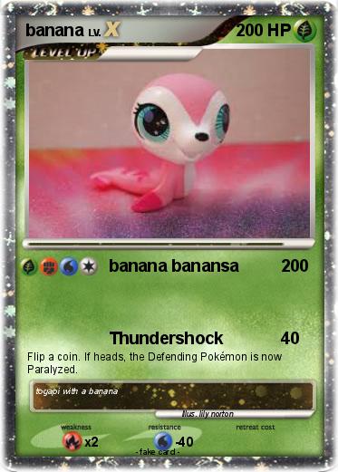 Pokemon banana