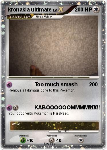 Pokemon kronakia ultimate