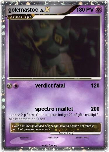 Pokemon golemastoc