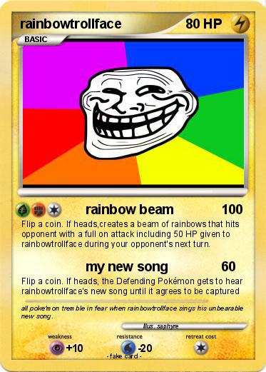 Pokemon rainbowtrollface