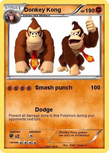 Pokemon Donkey Kong