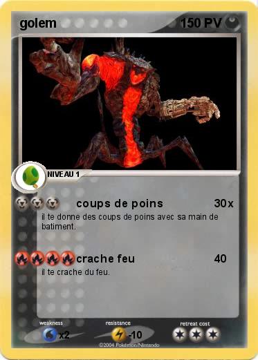 Pokemon golem