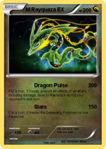 Pokemon M Rayquaza EX