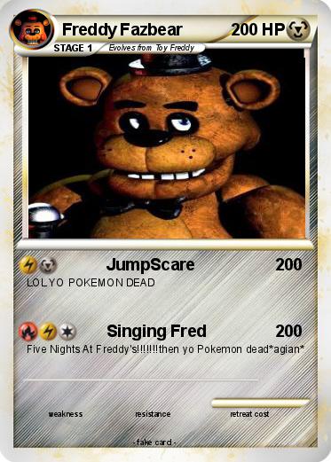 Pokemon Freddy Fazbear