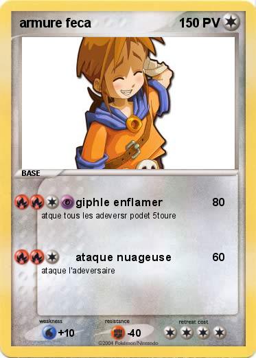 Pokemon armure feca