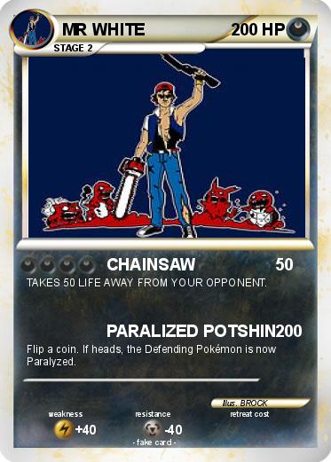 Pokemon MR WHITE