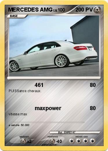 Pokemon MERCEDES AMG