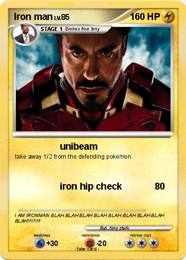 Pokemon Iron man