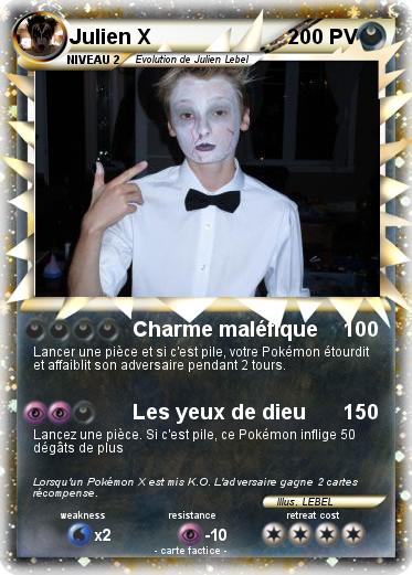 Pokemon Julien X