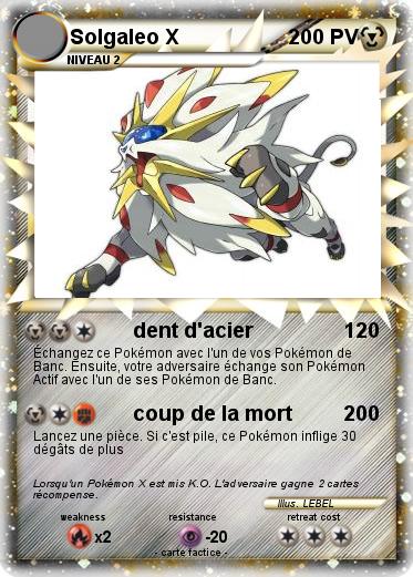 Pokemon Solgaleo X