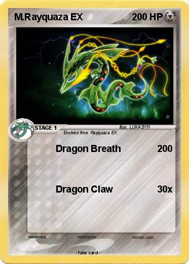 Pokemon M.Rayquaza EX