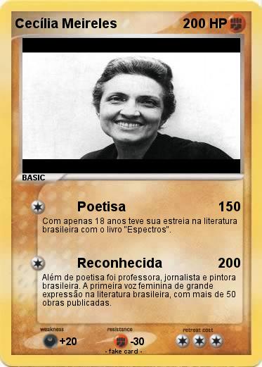 Pokemon Cecília Meireles