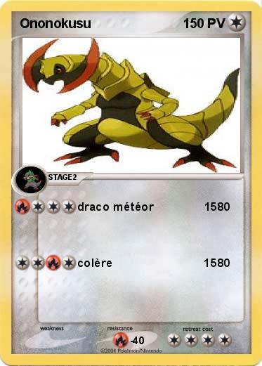 Pokemon Ononokusu