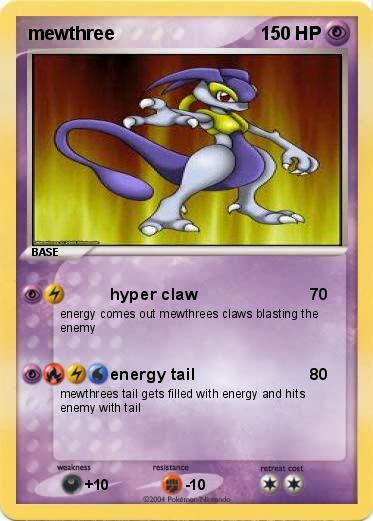 Pokemon mewthree