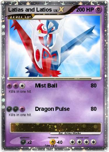 Pokemon Latias and Latios
