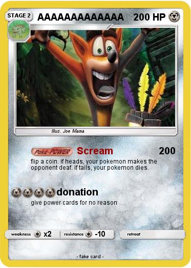 Pokemon AAAAAAAAAAAAA