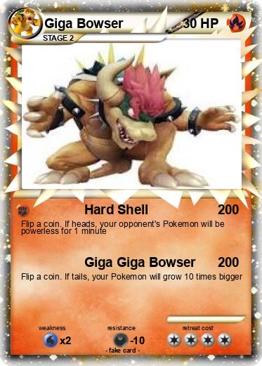 Pokemon Giga Bowser