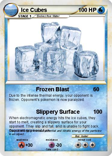 Pokemon Ice Cubes